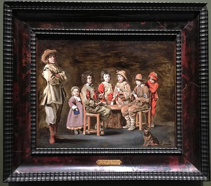 Fichier:Antoine Le Nain Les petits joueurs de cartes.jpg