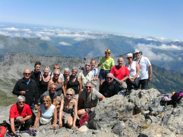 Au sommet du Pic d'Anie (2504 m) ; une photo de Jean-Luc Queva